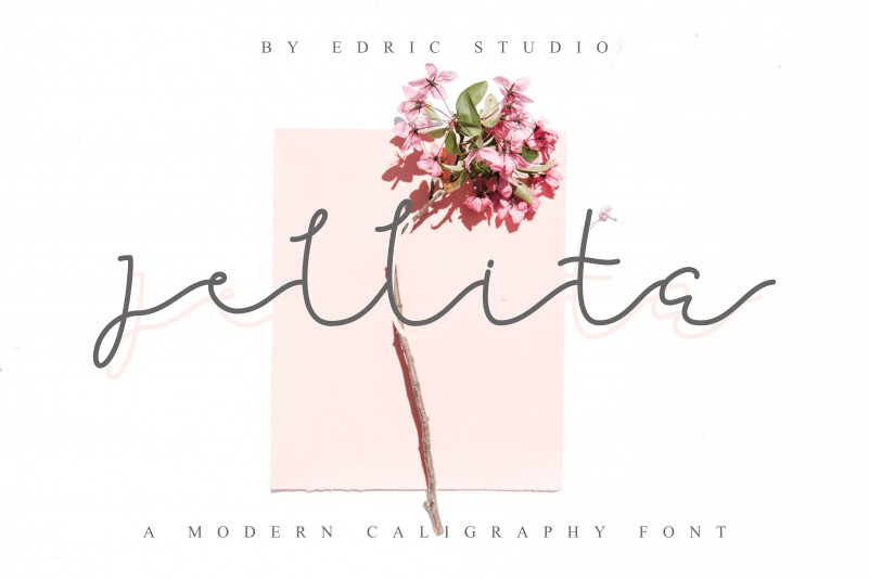 Jellita Handwritten Font