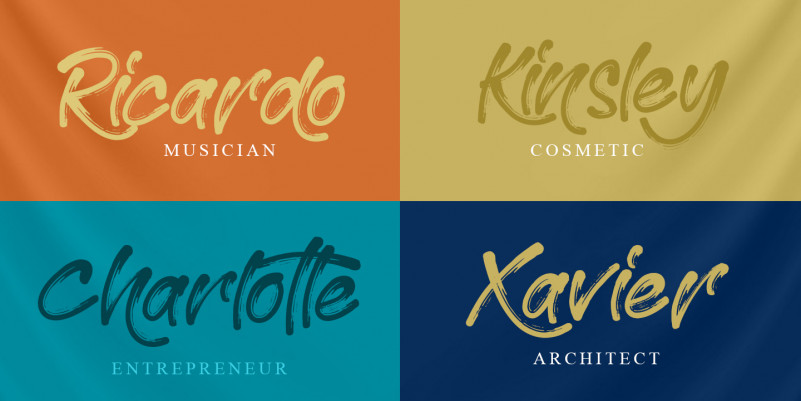 Morrissey Brush Font preview image 3