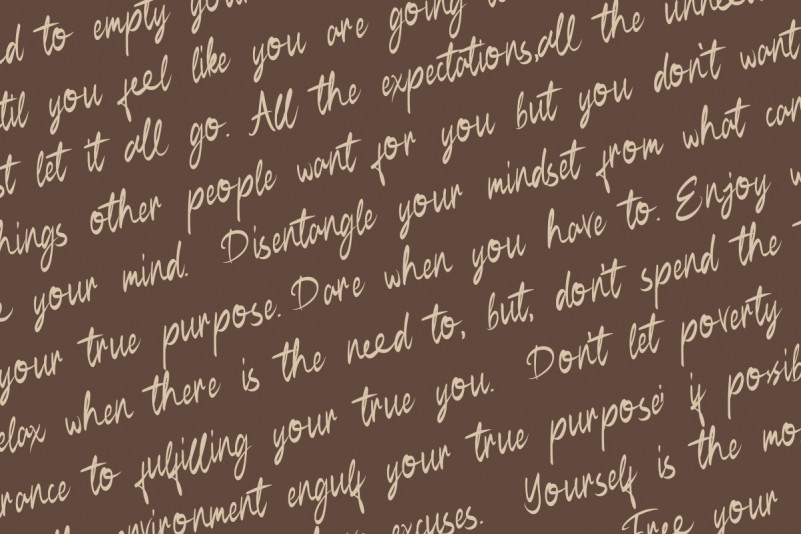 Free Black Widow Script Font preview image 4