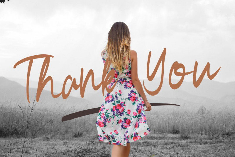 Free Black Widow Script Font preview image 5