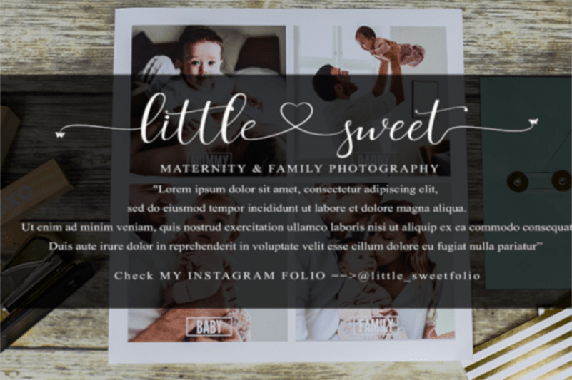 Live Love Calligraphy Font preview image 3