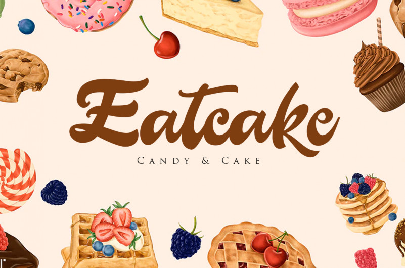 Galatik Script Font preview image 2