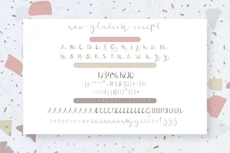 New Gladish Font Duo preview image 4