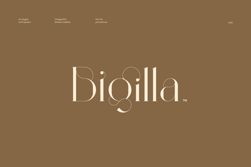 Bigilla™ Display Font