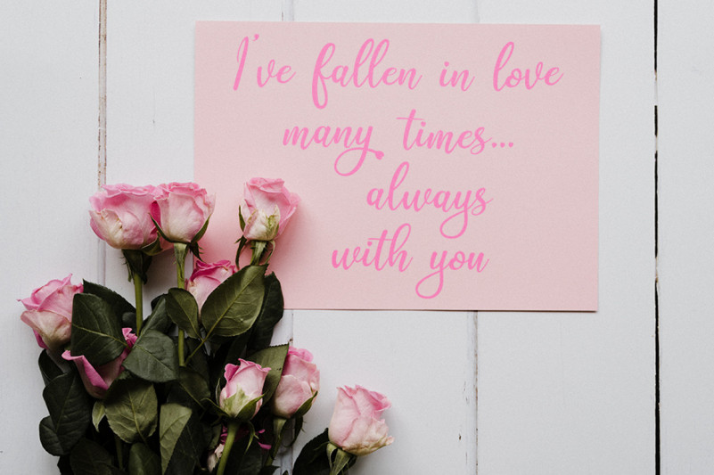 Quindelia Script Font preview image 5