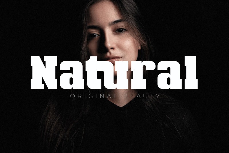 Amoba Slab Serif Font preview image 5