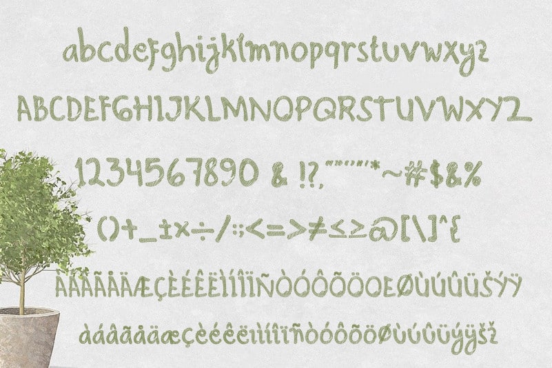 Hello Scribbles – Handwritten font preview image 5