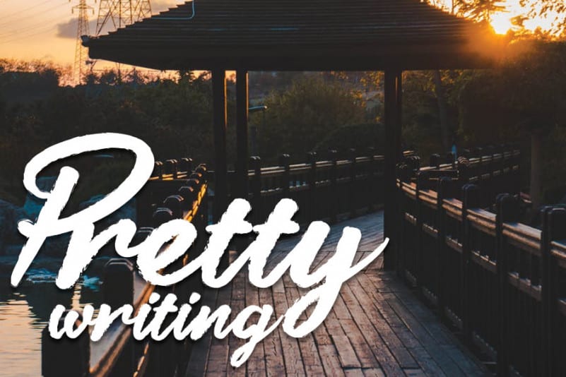 Brush womens Script Font preview image 2
