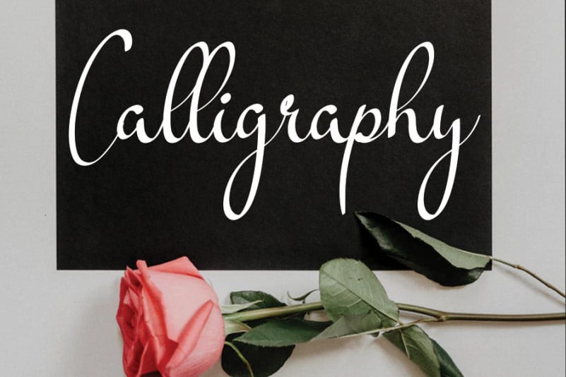 Gallmadi Calligraphy Font preview image 2