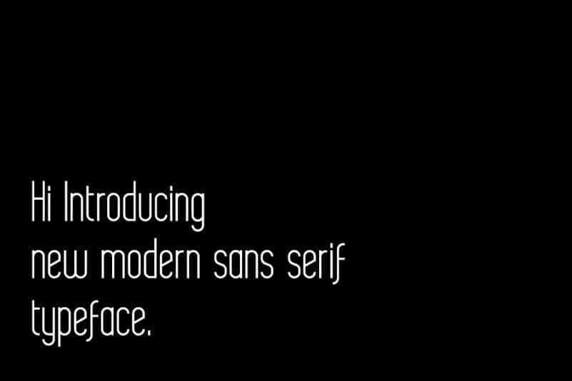 Delvon Sans Serif Font preview image 2