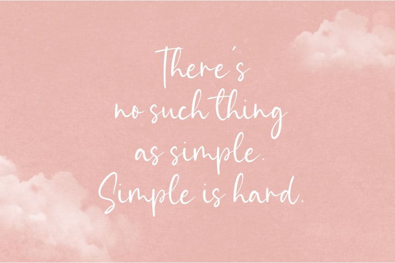 Simplemind Modern Handwritten Font preview image 2
