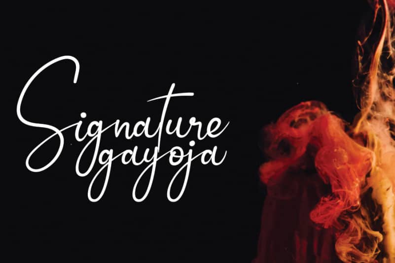 Rahamitta Handwritten Font preview image 2