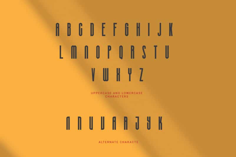 Silver Crown – Condensend Font preview image 3