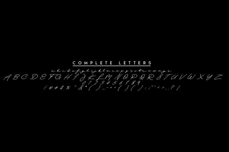 Kajumillan Handwritten Font preview image 4