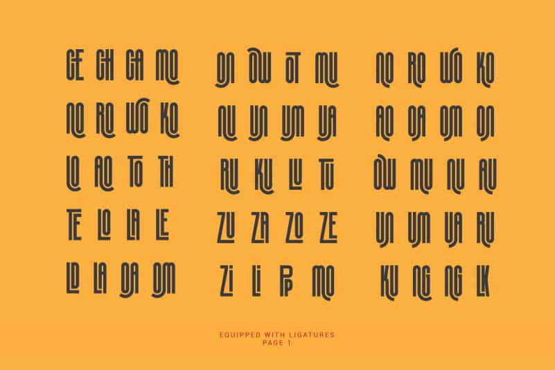 Silver Crown – Condensend Font preview image 4