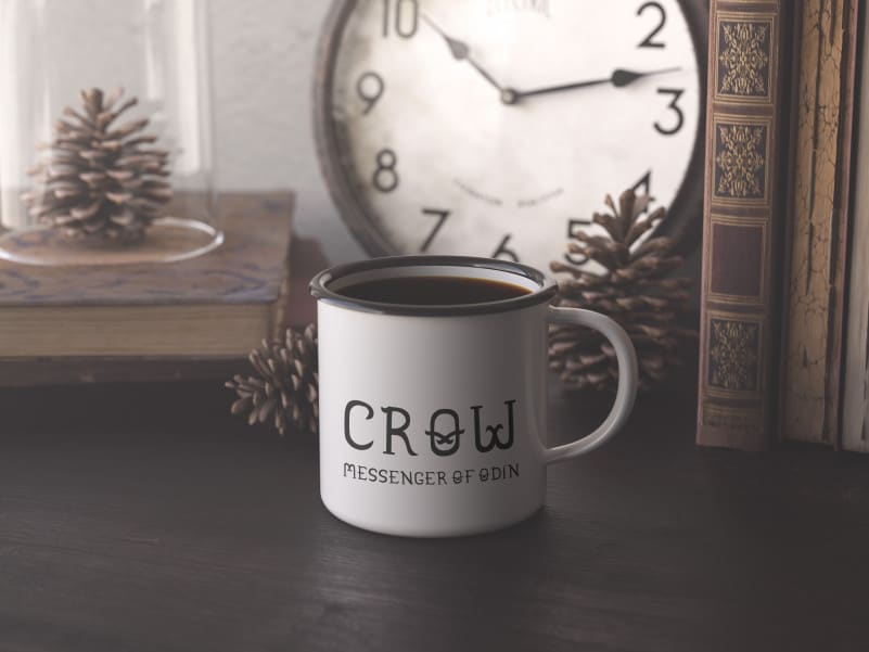 Crow Display Font preview image 4