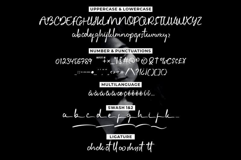 Gellardo Handwritten Typeface preview image 4