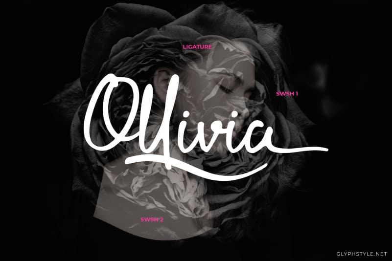 Gellardo Handwritten Typeface preview image 5