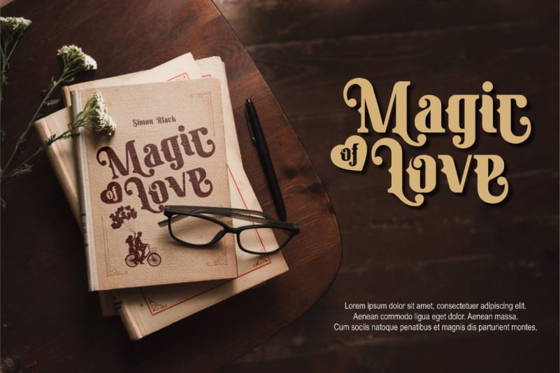 Banthern Display Font preview image 4