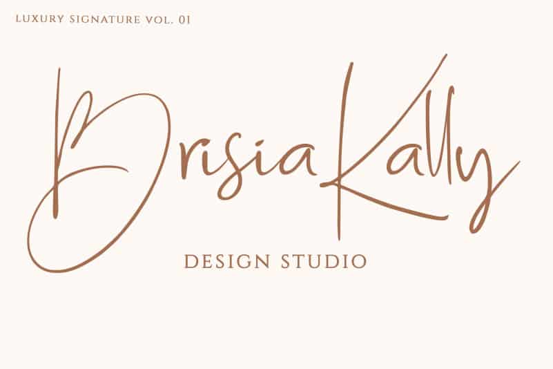 Billie Ashley Handwritten Font preview image 5