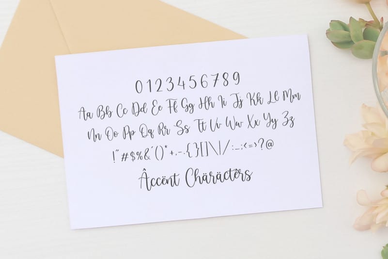 Bulandari Modern Calligraphy Font preview image 5