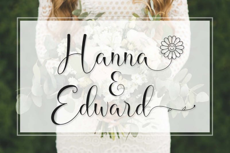 Hello Daisy Calligraphy Script preview image 3