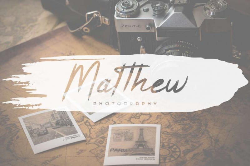 White Balance Handlettered Font preview image 5