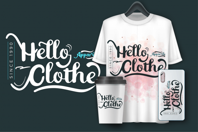 Babang Calligraphy Font preview image 4