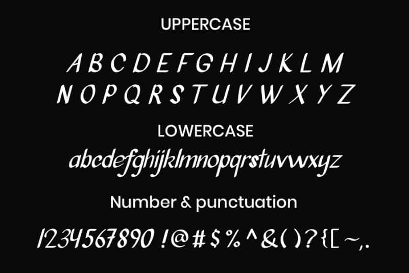 Minimum Jump Handwritten Font preview image 4