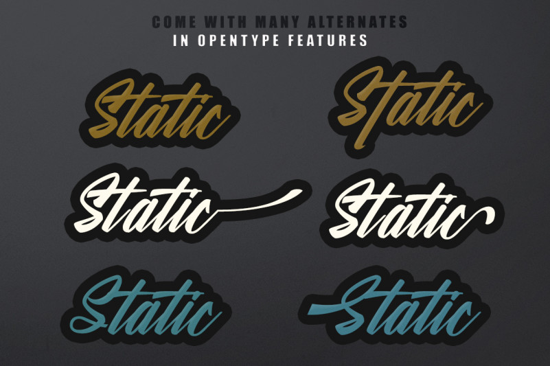 Yastrib Script Font preview image 3