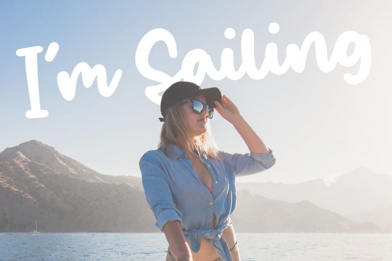Salty Ocean Brushed Handdraw Font preview image 4
