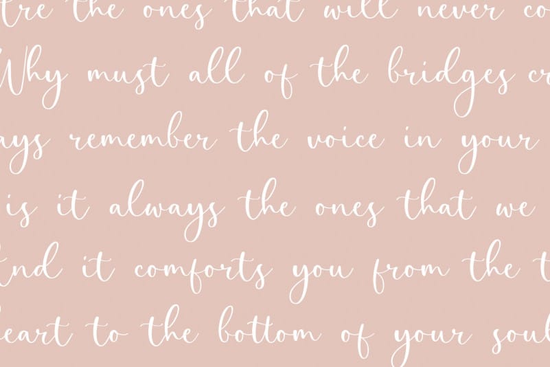 Perfect Garden Modern Handwritten Font preview image 5
