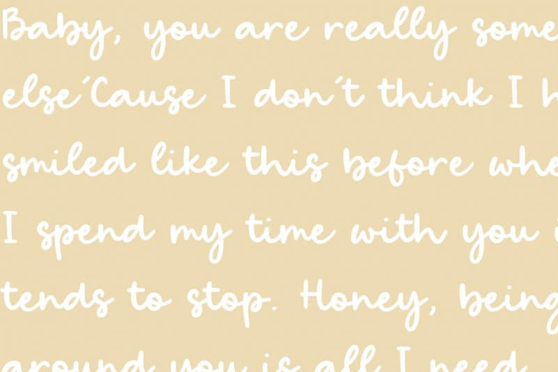 Bright Candy Modern Calligraphy Font preview image 5