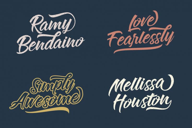 Rockstage Calligraphy Font preview image 3