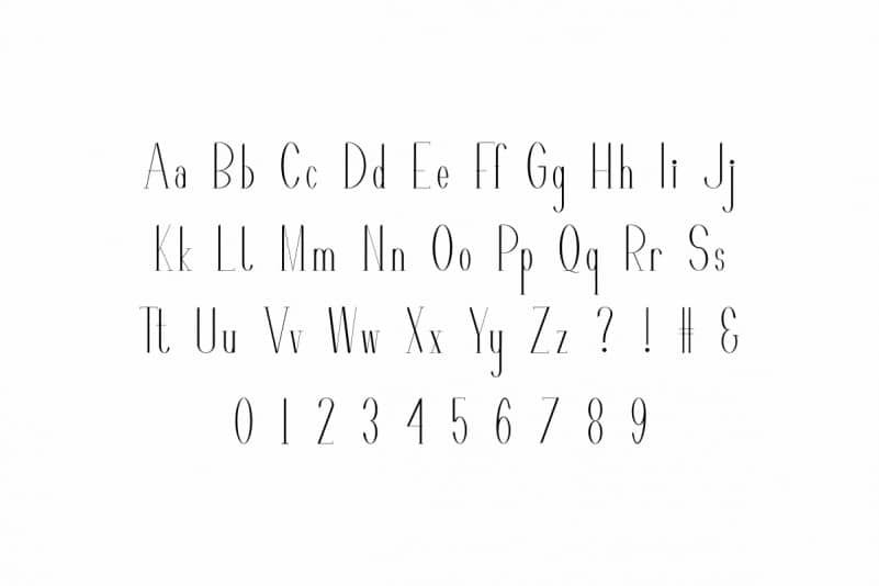 Flatters Serif Font Duo preview image 3