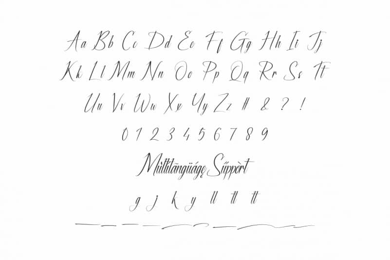 Ofstrike Signature Handwriting Font preview image 3