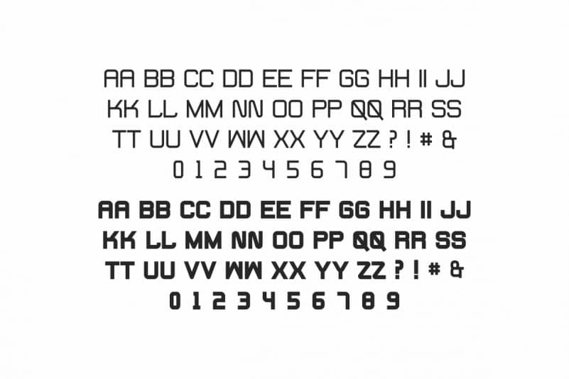Fearcheer Sans Serif Font preview image 3