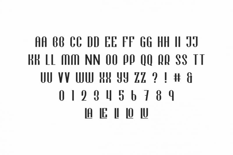 CLIMBUP Font Duo preview image 3