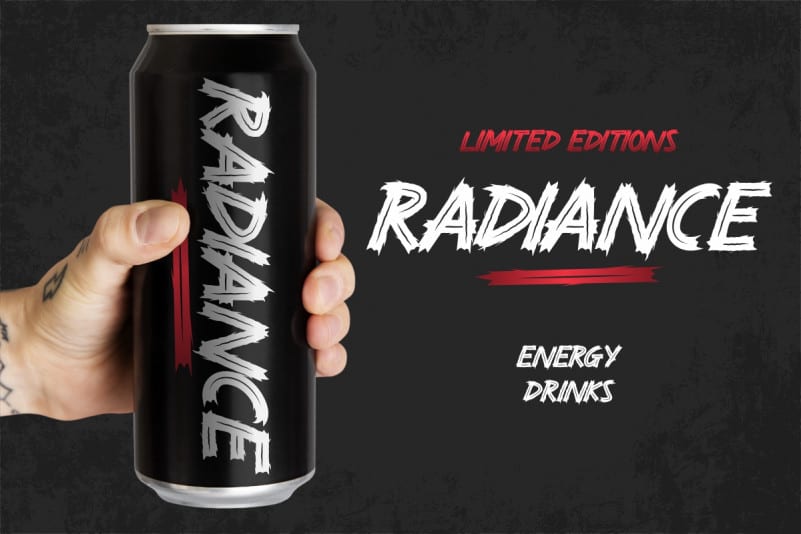 RUDERUP Unique Display Font preview image 4