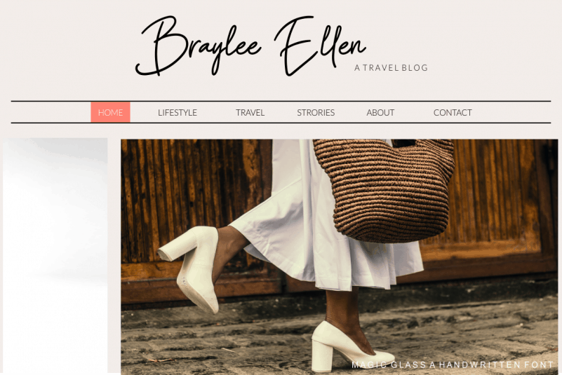 Magic Glass – Handwritten Font preview image 4