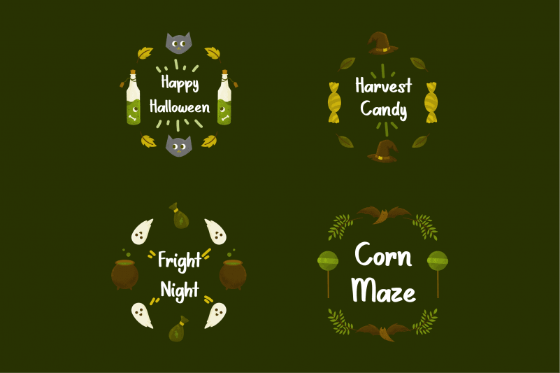 Scary Candy Script Font preview image 2