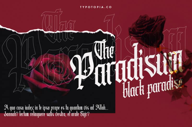 Cydonia Blackletter Font preview image 3