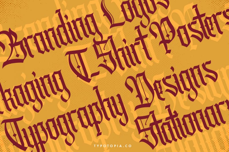 Cydonia Blackletter Font preview image 4