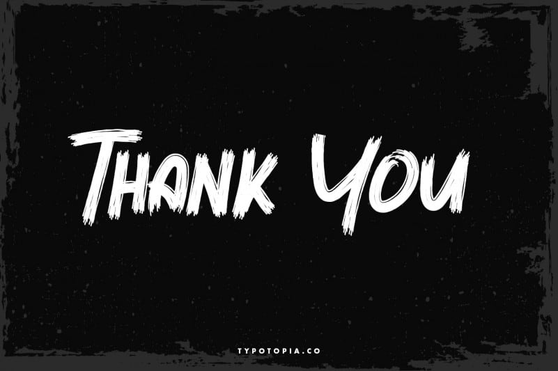Sabotase Brush Font preview image 5