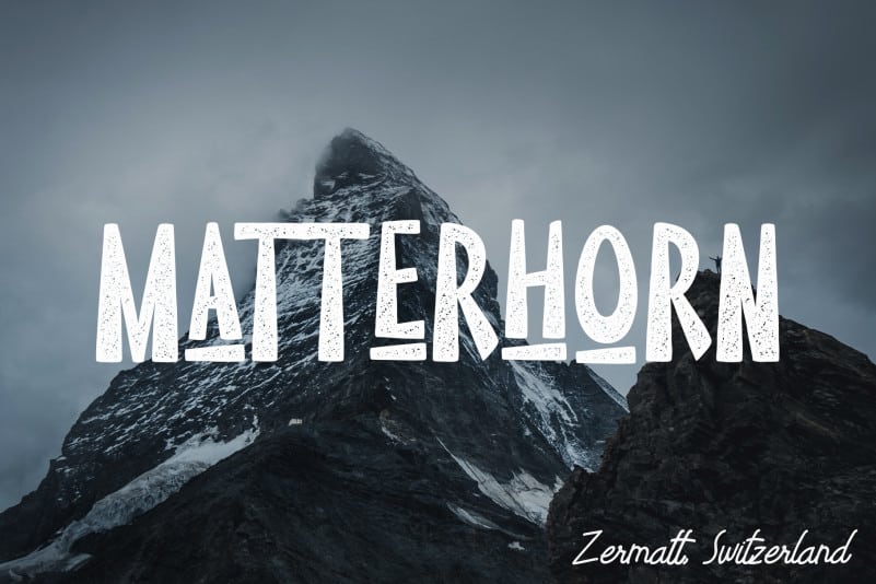 Limestone Ridge – Trio Adventure Font preview image 3