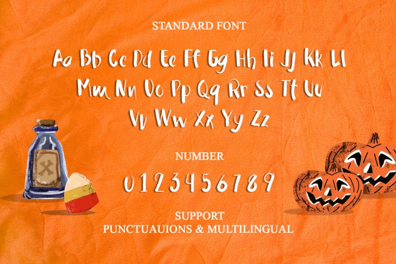 Rawmon Brush Font preview image 2