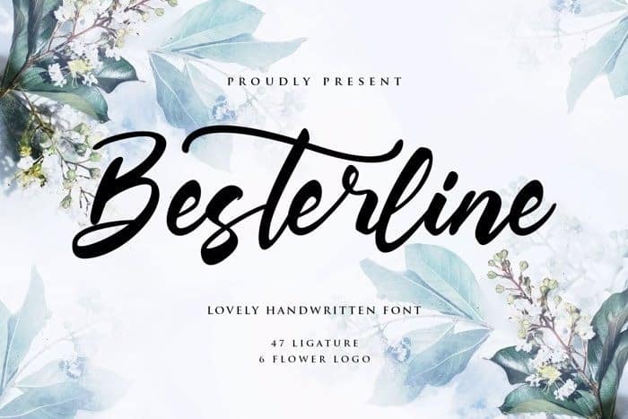 Besterline Script Font