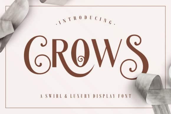 Crows Sans Serif Font