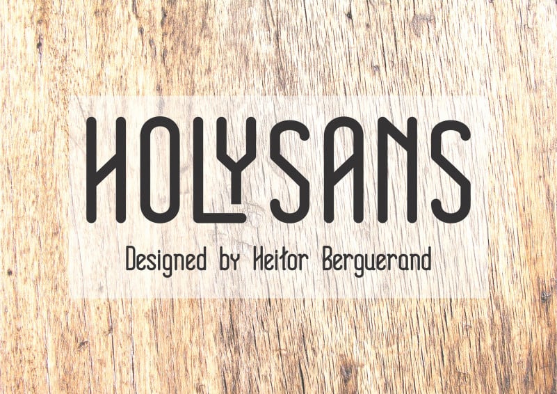 Holy Sans Serif Font preview image 3