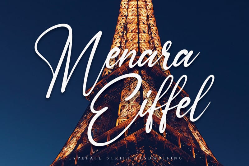 Ameyallinda Signature Font preview image 2
